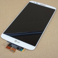 LCD digitizer assembly LG G2 D802 D805 white